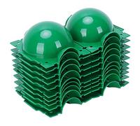 LIYJTK 10pcs Boule De Propagation à Haute Pression De Plantes Réutilisables, Boîte De Culture D'enracinement De Fleurs d'arbre, Boules De Greffage De Racine Pot De Fleur, Boîte Ronde De Jardin(Vert)