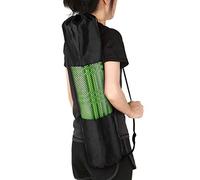 LIYJTK 11.8 x 27.5 InchYoga Mat Mesh Bag Lightweight Breathable Sports Gym Equipment Bag Drawstring Storage Sack Oxford Cloth Yoga Mat for Most Yoga Mats
