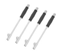 LIYJTK 4 pcs à Double tête Chuck 1/4 Pouce Femelle npt 10,6 Pouces de Longueur Pneu gonfle Le mandrin pour vélo de Moto de Voiture