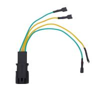 LIYJTK 4 Pins Side Mirror Heating Function Connector Cable Plug and Play Replacement for X3 X4 X5 X6 E70 E71 F25 F26 F15 F16 PC Material Durable and Reliable