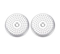 LIYJTK 57mm Stainless Steel Coffee Machine Shower Screen Replacement for LA MARZOCCO Brewing Head Even Water Distribution Filter Durable Easy Clean 2PCS Set