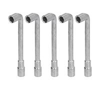 LIYJTK 5Pcs L-Shaped Socket Wrench Non-Slip Strong Torsion Hand Operated Tools pour Frame Assembly