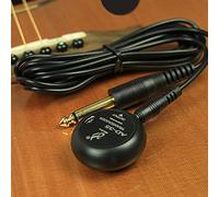 LIYJTK AD35 Mini capteur de Son amplificateur piézo-électrique transducteur bâton Micro piézo Guitare Acoustique ukulélé pour Musiciens et interprètes Noir