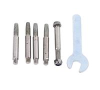 LIYJTK Affûteur de la tronçonneuse Goute de Pierre Bit High Durness Haignow Affûtage de la tronçonneuse 5pcs pour Une Petite scie à Huile 325 Grande chaîne 8