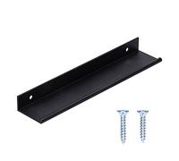 LIYJTK Aluminium en alliage en alliage Armoire de garde-robe Handle de porte chez moi (Noir)