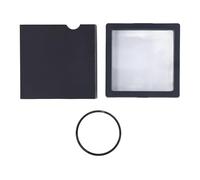 LIYJTK Anneau de décoration d'objectif, Anneau de Protection léger en Alliage d'aluminium GR3, décoration d'objectif d'appareil Photo (Noire)