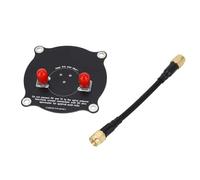 LIYJTK Antenne Patch à Triple Alimentation 5,8 GHz, directionnelle à Gain élevé, polarisée circulairement, pour Drone de Course FPV, Noir