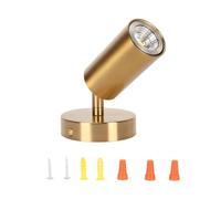 LIYJTK Applique murale LED de chevet, lumière chaude réglable, éclairage d'intérieur pour chambre à coucher, 85-265V