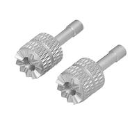 LIYJTK Bâtons de télécommande RC Portables, compacts, en Alliage d'aluminium, Bascule Ergonomique, 2 pièces, pour Mini 3 Pro (Gris argenté)
