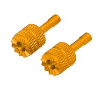 LIYJTK Bâtons de télécommande RC Portables, compacts, en Alliage d'aluminium, Bascule Ergonomique, 2 pièces, pour Mini 3 Pro (Ou)