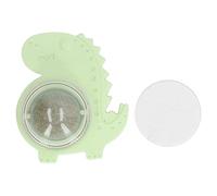 LIYJTK Boules d'herbe à Chat, Jouet Rotatif à 360 degrés pour soulager l'ennui, Mur adhésif, Boule de léchage pour Chat, Nettoyage des Dents, Jouet pour Chaton d'intérieur (Verte)