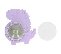 LIYJTK Boules d'herbe à Chat, Jouet Rotatif à 360 degrés pour soulager l'ennui, Mur adhésif, Boule de léchage pour Chat, Nettoyage des Dents, Jouet pour Chaton d'intérieur (Violette)