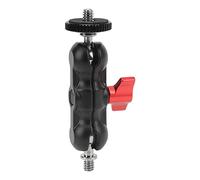 LIYJTK Bras À ROTULE Super CLAMP Mount Robuste en Alliage D'ALUMINIUM CAMÉRA Pince DE Montage 1/4 Trou DE VIS pour L'EXTÉRIEUR