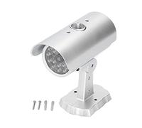 LIYJTK Caméra de sécurité factice avec écran de Simulation et système de Surveillance avec lumière LED Clignotante