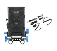 LIYJTK Caméra V Mount Plaque de Batterie Alimentation système Multifonction Efficace pour BMPCC 6K DSLR 5D2