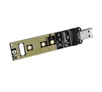 LIYJTK Carte Adaptateur Portable M.2 vers USB3.1 NVME SSD, Haute Vitesse, Sauvegarde Rapide des données