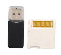LIYJTK Carte Flash 2025 pour Console NDS 2DS 3DS, puce ASIC, carte mémoire de jeu vidéo avec lecteur de carte (Blanche)