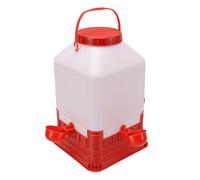 LIYJTK Chicken Waterer 10L Large Capacity Easy to Clean Manual Chick Drinker Waterer for Poultry Feeding for Poultry Farm Chicken Coop