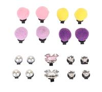 LIYJTK Clips de chaussures décoratifs élégants élégants rabbit en ruine boucle perle pour chaussures bottes sandales pantoufles