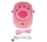 LIYJTK Collier ventilateur mignon Carton Cat Claw 3 vitesses USB Hands Hands Portable Neck Fan pour le camping Travel (Rose)