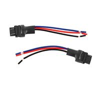 LIYJTK Connecteur de Prise mâle 3157, 2 pièces, Adaptateur de Porte-Ampoule de Voiture, Extension de Fil de Clignotant, Facile à Brancher, Accessoires Automobiles