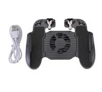 LIYJTK Contrôleur de jeu mobile L1R1 déclenche une manette de jeu pour téléphone sans fil à 6 doigts pour écran d'affichage de 4,7 à 7 pouces