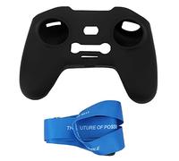 LIYJTK Coque de Protection en Silicone pour contrôleur, avec lanière, Housse de Protection pour Avata, Accessoires pour Drones télécommandés FPV (Bleue)