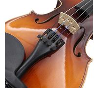 LIYJTK Cordier de Violon Style Hill 4/4 3/4 avec Cordon de Queue en Alliage d'aluminium Solide et Durable, 4 accordeurs Fins