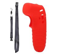 LIYJTK Couvercle à Bascule de contrôleur de Drone, Manchon de Protection en Silicone avec lanière pour Accessoires Avata FPV (Rouge)