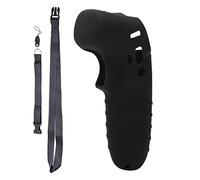 LIYJTK Couvercle à Bascule de contrôleur de Drone, Manchon de Protection en Silicone avec lanière pour Accessoires Avata FPV (Noire)