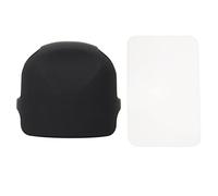 LIYJTK Couvercle de Protection d'objectif, étui de Protection Antichoc pour caméra de Mouvement Noir pour x3