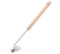 LIYJTK Désherbeur Manuel en Bois de hêtre en Acier Inoxydable, économie de Travail, pour Les Besoins de Jardinage, Plantation de Fleurs à la Maison