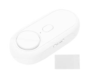LIYJTK Door Window Vibration Alarm 65dB - 120dB Anti Theft Glass Break Sensor Alert with Adjustable Sensitivity and Volume Control for Home Car Security ABS Material 2 Pack