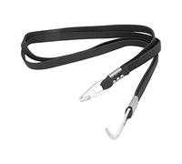 LIYJTK DUUTI - Porte-Bagages de vélo, Cordon élastique Extensible, Sangle de Toit pour Bagages, Crochet de Bande (Noire)