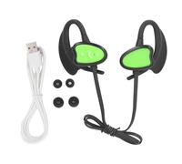 LIYJTK Écouteurs sans Fil Bluetooth, résistants à l'eau IPX8, réduction du Bruit, mémoire 32 go, pour plongée, Course à Pied, Surf, Yoga (Verte)