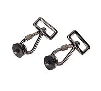 LIYJTK Ensemble de Boucles de Sangle d'appareil Photo en métal, Installation Rapide, Connexion Solide pour appareils Photo Reflex et Sacs d'extérieur