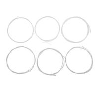 LIYJTK Ensemble de Cordes de Guitare électrique Acoustique Classique, 6 pièces, Accessoires d'instruments à Cordes enroulés en Alliage (Cordes de Guitare Classique)