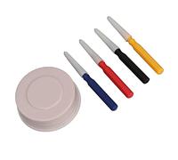 LIYJTK Ensemble de huileur de Montre, Tasse à Huile, Stylo à Huile, différentes Tailles de Pointe, Accessoire de réparation de Montre, 4 pièces