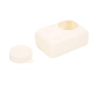 LIYJTK Étui de Protection de caméra de Mouvement en Silicone, Accessoires avec Couvercle d'objectif pour caméras de Sport SJ9Strike/SJ9Max/SJ4000X (Blanche)