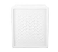 LIYJTK Étui Souple de Silicone Protecteur du Satellite rectangulaire pour Un Mini véhicule de Voiture de Voyage Blanc