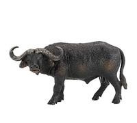 LIYJTK Figurines d'animaux de la Faune Réaliste Simulation Buffalo Respectueux De l'environnement en Plastique Jouet pour Enfants Bureau Mini Décoration