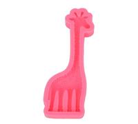 LIYJTK Giraffe Fondant Pattern Silicone Mold Premium Quality Animal Shape Chocolate Cake Decoration Candle Making Tool for Baking Enthusiasts Pink