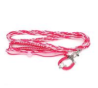 LIYJTK Guinea Pigs Safety Harness Adjustable Stripe Pet Outdoor Walking Vest Lead Rope Hamster Leash Backstrap Squirrel with Bell Drawstring Training for Rats Hedgehogs Ferrets Squirrels (Pink)