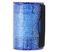 LIYJTK Guitare ukulélé Doigt Anneau de Sable Marteau Shaker pour accompagnement Folk Accessoires d'instruments de Musique (Clignote en Bleu)