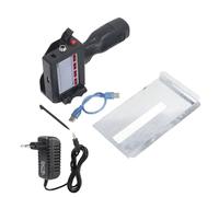 LIYJTK Handheld Inkjet Printer 4.3in Touchscreen 600dpi 12.7mm Printing Height Adjustable Portable Inkjet Printing Machine with Intelligent and Ergonomic Grip for Industrial Packaging and