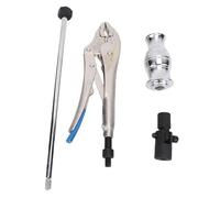 LIYJTK Jeu de pinces-étau pour marteau coulissant, 9,8 pouces, marteau coulissant de 2 lb avec connecteur pivotant à dégagement rapide, joint de goupille de boulon à clou, retrait de