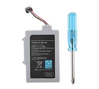 LIYJTK Kit de batterie de contrôleur Durable 3600mAh, remplacement de charge, batterie intégrée, poignée WIIU