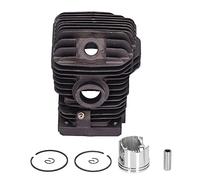 LIYJTK Kit de Culasse de 42.5mm, Anneaux de Piston, Clips de Remplacement en Alliage d'aluminium léger MS250 025