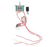 LIYJTK Kit de Faisceau de câbles pour Guitare électrique Matériau métallique de Haute qualité Interrupteur à Bascule à 3 Voies Potentiomètre 250K Applicable aux Amateurs de Telecaster