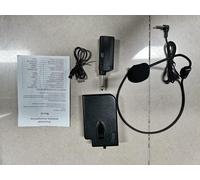 LIYJTK Kit de Microphone sans Fil, qualité sonore Claire, Longue Distance, pour chanteurs de karaoké, Noir
